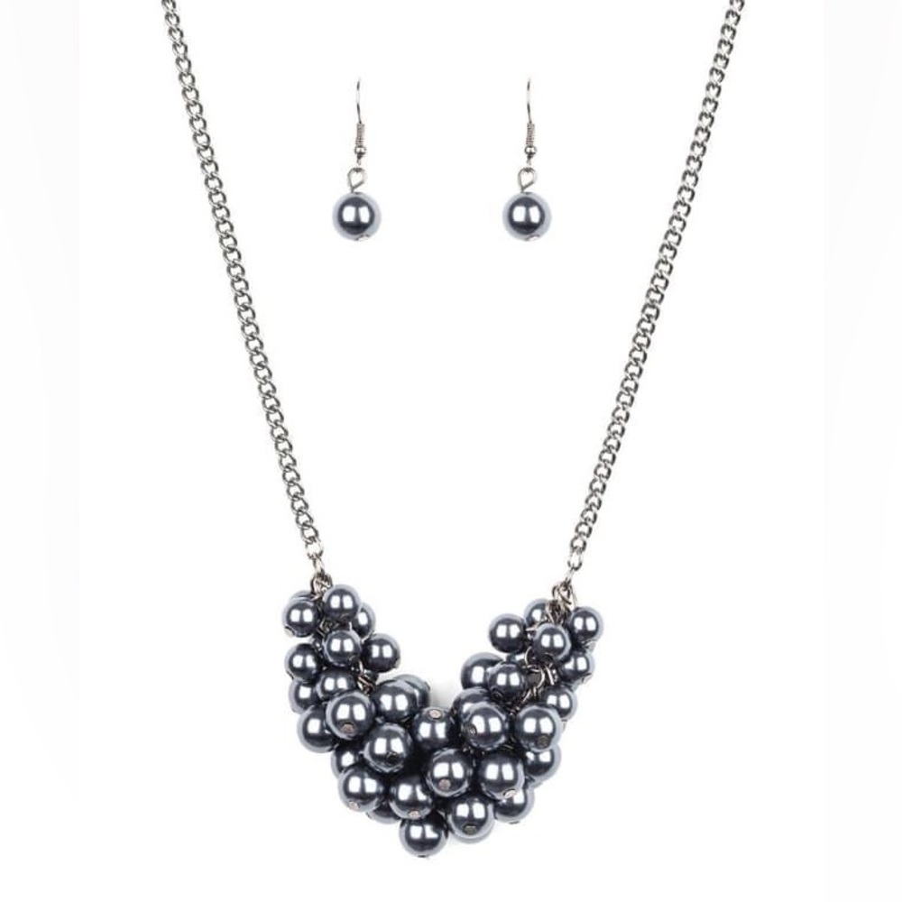 Gunmetal necklace